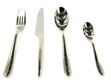 Bestekset (48) - Moderna Set - 18/10 roestvrij staal.