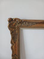 vergulde - vergulde - Lijst - Hout, Verguld - Vergulde barok, Antiek en Kunst