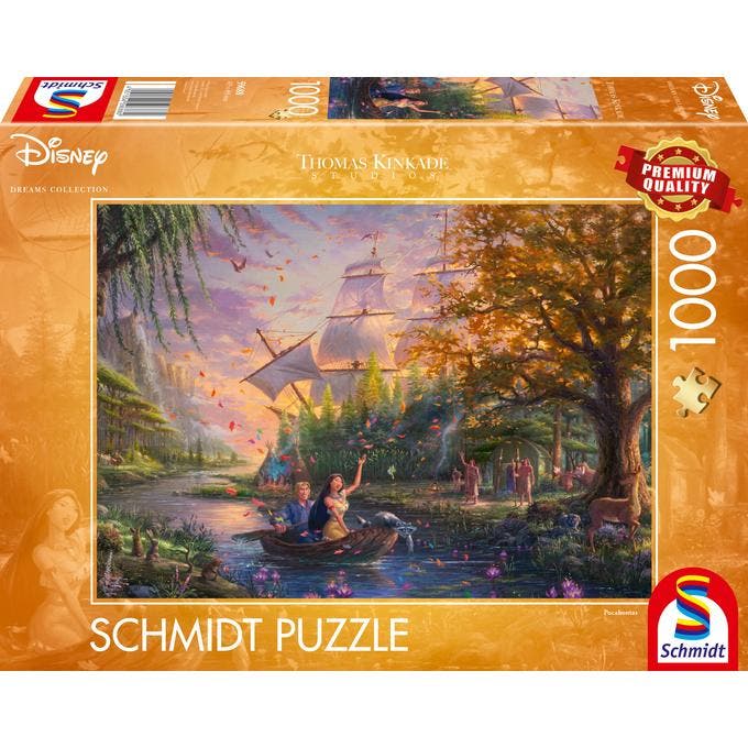 Disney Dreams Puzzel Pocahontas (1000 stukken), Collections, Disney, Enlèvement ou Envoi