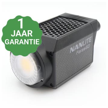 Nanlite Forza 60 LED Light (FM-mount) + 5M extension cable |, Verzenden