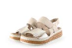 Rieker Sandalen in maat 38 Beige, Verzenden, Beige, Sandalen of Muiltjes, Zo goed als nieuw