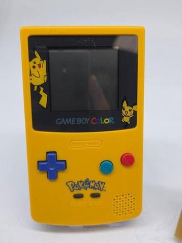 Nintendo - Gameboy Color - Pikachu Pokémon Special Edition