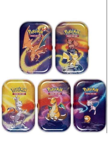 Pokémon - 5 Box - Pokémon TCG: Kanto Power Mini Tin 5-Pack -, Nieuw