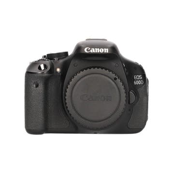 Canon EOS 600D met garantie, Ophalen of Verzenden, Gebruikt