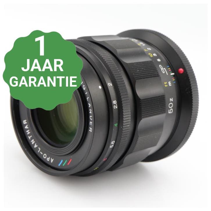 Voigtländer APO-Lanthar 50mm f/2 Aspherical Nikon Z |, Audio, Tv en Foto, Foto | Lenzen en Objectieven, Zo goed als nieuw, Verzenden
