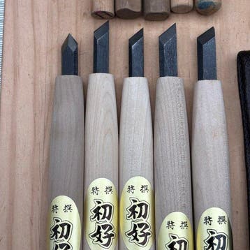 Snijwerk, Japanese Wood Carving knives YC163  wood