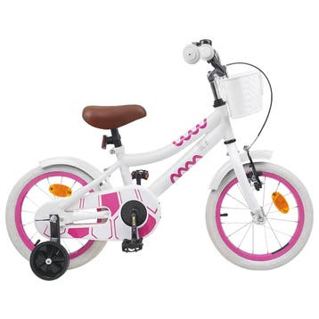 vidaXL Kinderfiets 12 Inch voor 2-4 jaar oud Wit, Verzenden