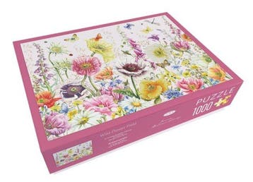 Puzzel (1.000 stukjes): Wild Flower Field, Janneke, Ophalen of Verzenden