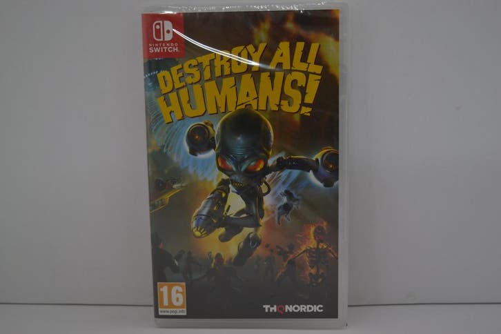 Destroy All Humans - SEALED (SWITCH  EUR), Games en Spelcomputers, Games | Nintendo Switch