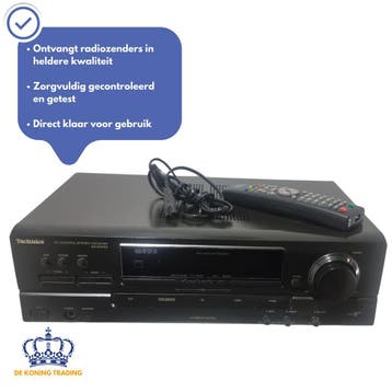 Technics SA-EX140 | Stereo Versterker | Receiver | FM Tuner, Verzenden