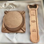 Ashtray & Bottle Opener Set — Dragon Motif Cast Iron,