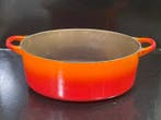 Braadpan - Gietijzer - Emaille kookpot, Antiquités & Art, Antiquités | Ustensiles de cuisine