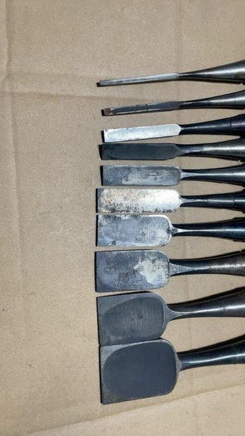 Werkgereedschap (10) Industrieel design - Set van tien