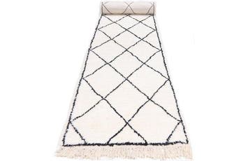 Handmade Beni Ourain Berber - Echte Marokkaanse hardloper -, Nieuw