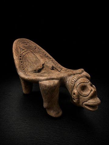 Taíno-cultuur van de 10e tot de 15e eeuw na Christus Hout, Antiek en Kunst