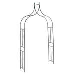 vidaXL Tuinboog 142x37x275 cm ijzer donkergroen, Tuin en Terras, Palen, Balken en Planken, Verzenden, Nieuw