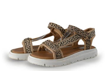 Nelson Sandalen in maat 38 Beige, Verzenden, Beige, Sandalen of Muiltjes, Zo goed als nieuw