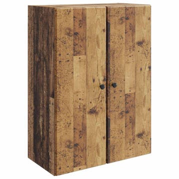 vidaXL Wandkast Oud hout 66 x 34,5 x 90 cm Bewerkt hout, Verzenden
