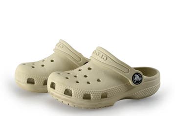 Crocs Instappers Meisjes in maat 25½ Beige, Verzenden, Schoenen