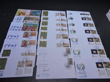 Nations Unies - New York 1970/2000 - Une grande série de FDC