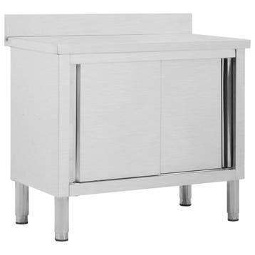 RVS Werktafel 100cm: 37% goedkoper! Retour deal, Verzenden, Nieuw zonder verpakking, Inox Meubilair
