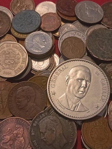 Wereld. Large lot of World Coins, 1800 to présent. (Zonder