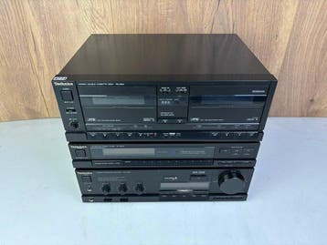 Technics - SU-X840 Amplificateur + RS-X844 Lecteur cassette, Nieuw