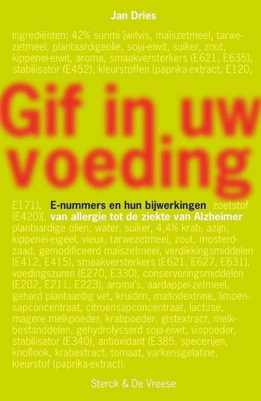 Gif In Uw Voeding | Jan Dries | Nieuw, Boeken, Overige Boeken, Nieuw, Verzenden