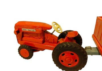 ZELDZAAM - SSS Japan - Farm Tractor with Cargo Trailer -
