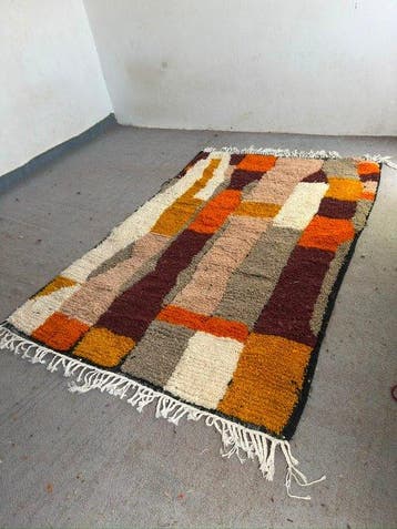 Azilal - Tapis - 190 cm - 122 cm - Tapis berbère en laine, Maison & Meubles