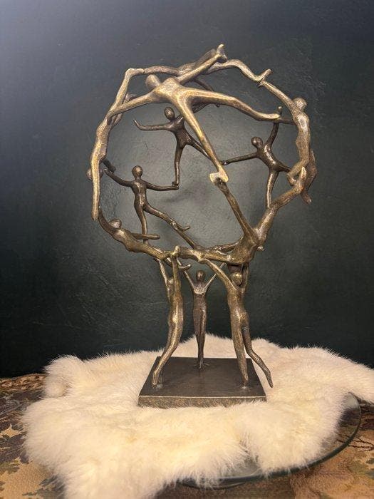 Benjamin Wouters (XX) - Connection globe, Antiek en Kunst, Kunst | Designobjecten