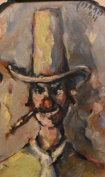 Eduardo Pisano (1912/1986) - Clown - Expressionnisme Baroque