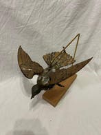 Günthermann - Handgeschilderde duif, antiek speelgoed,, Antiek en Kunst, Antiek | Speelgoed