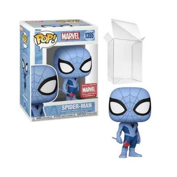 Funko Pop!  SpiderMan Blue With a Rose 1355 Collector Corps, Verzenden, Nieuw