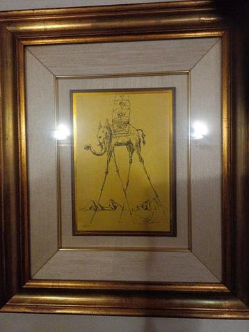 Salvador Dali (1904-1989) - Dali to Dali, Elefante spaziale, Antiek en Kunst