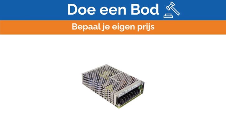 Bieden: Mean Well 12V DC Power Supply 100W  Robust & Relia, Watersport en Boten, Bootonderdelen, Ophalen of Verzenden