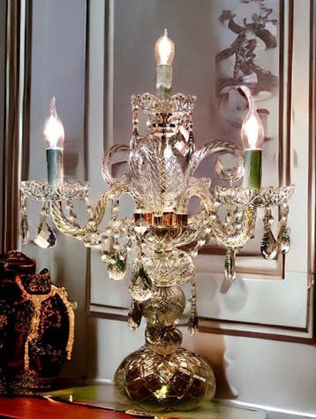 SLC Illumina - MG - Lampe de table - Flambeou 4Luci -
