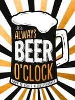 Cadeauboeken - Its always beer oclock - cadeauboek, Verzenden