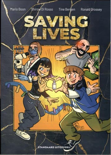 Saving Lives - strip BelExpo 2025 - regulier NL / Strip, Boeken, Verzenden, Zo goed als nieuw