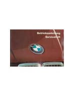 1985 BMW 3 SERIE INSTRUCTIEBOEKJE DUITS