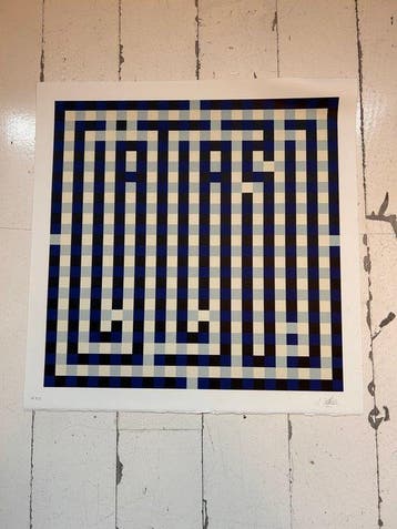 LAtlas (1978) - Blue Maze (Artists Proof)
