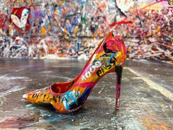 michele socionovo - Lady Amour Abstrait limited edition N, Antiquités & Art