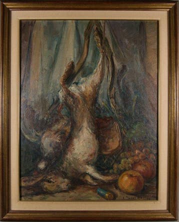Càndid Planas Massó (1912–1987) - Hunting Still Life with