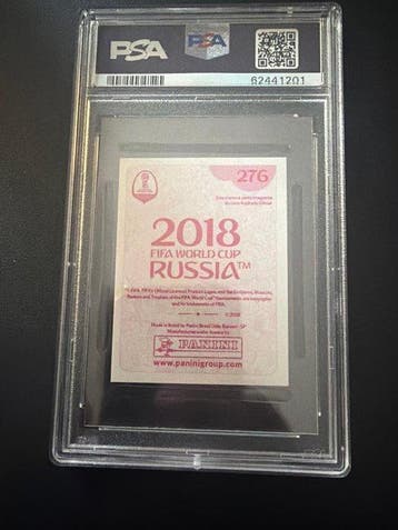 2018 Panini Lionel Messi - PSA 8 Graded sticker, Nieuw