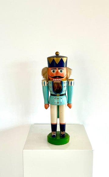 VEB Hodrewa Rothenthal - Notenkraker - Notenkraker Blauer, Antiek en Kunst