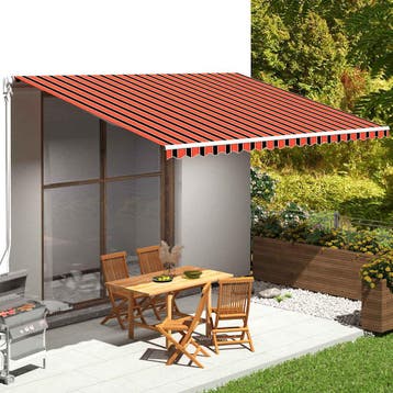 vidaXL Vervangingsdoek voor luifel 500x350 cm polyester, Verzenden