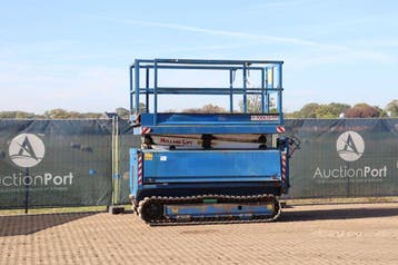 Veiling: Schaarhoogwerker Holland Lift Y-70DL12-TR Diesel 9m, Ophalen