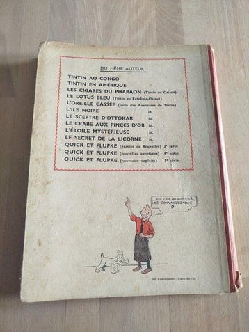 Tintin T10 - LEtoile Mystérieuse (A20) - 2e édition - 1, Boeken, Nieuw