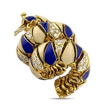 Armband - 18 karaat Geel goud, Exclusieve Italiaanse 18k, Handtassen en Accessoires, Armbanden, Nieuw