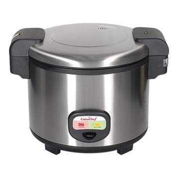 Rijstkoker RVS 5,4 liter | Dubbelwandig | 1,95kW |, Verzenden